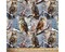 Owls Winter Snow Digital Cotton Print Fabric | By the Yard | Sewing and Crafting | 44 inches wide